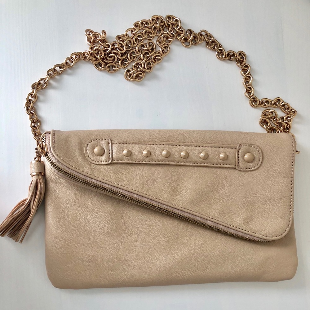 Clutch/handbag Aldo beige